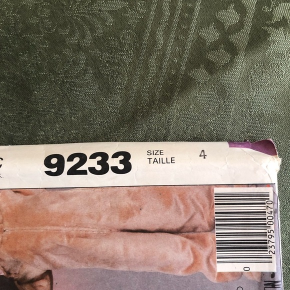 McCall’s 9233 pattern - size 4 - animal costumes for Halloween- theatre- skating - Picture 5 of 7